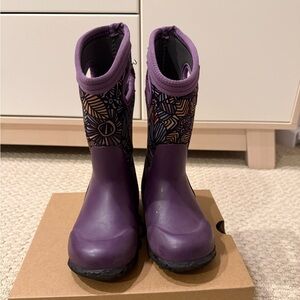 Bogs Kids' Purple Rain Boots